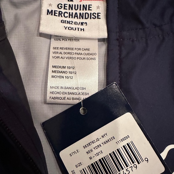 BNWT NY Yankees bog light jacket - Picture 2 of 6